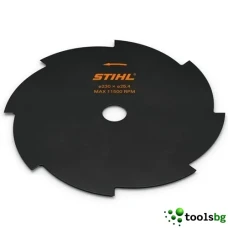 STIHL GRASSCUT 230-8-25.4 - ПРОФЕСИОНАЛЕН 230 ММ НОЖ ТИП ЦИРКУЛЯРЕН ДИСК С 25.4 ММ ВЪТРЕШЕН ОТВОР И 8 ЗЪБА ЗА ТРИМЕР